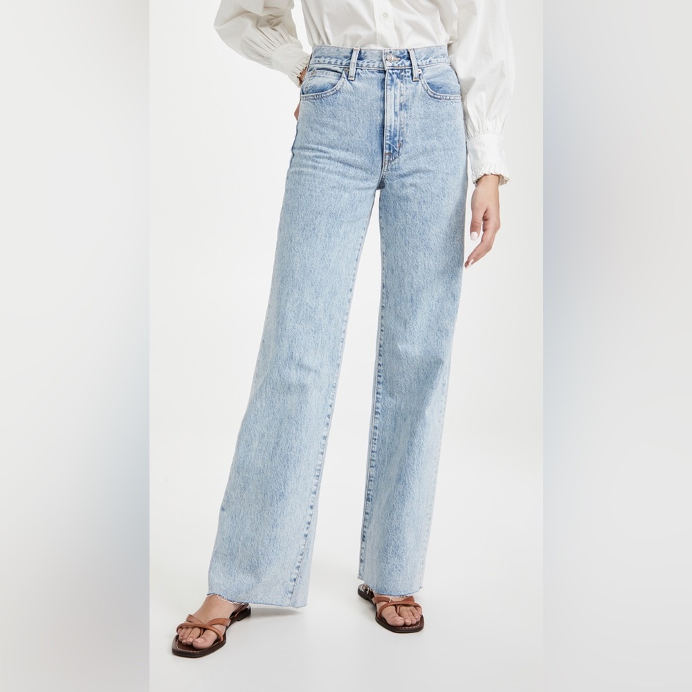 SLVRLAKE Grace High Rise Wide Leg Jeans